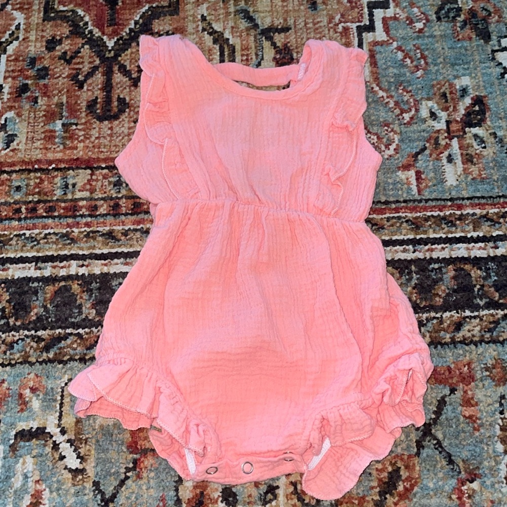 Linen Pat Pat Romper